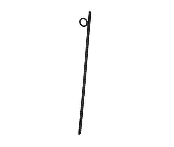 REBEL® Datalogger Ground Stake – 17" Black