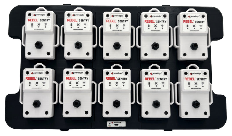 REBEL® 10 Position Datalogger Charger Tray